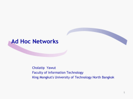 Optimized Link State Routing Protocol for Ad Hoc Networks