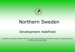 North Sweden - Europaforum