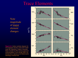 PowerPoint Presentation - Chapter 9a: Trace ELements
