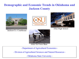 A Summary of Economic Conditions in Logan County, Oklahoma