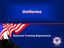 Uniforms - US Coast Guard Auxiliary, First District