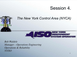 Session 4. - New York State Reliability Council