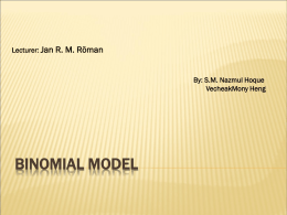 Binomial Model
