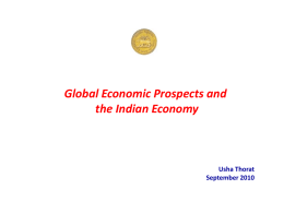 Section I: Global Economy