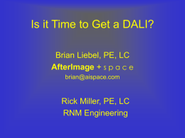 Is it Time to Get a DALI?
