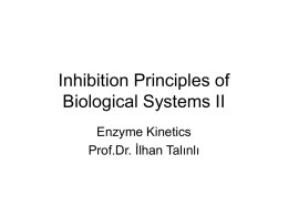 Inhibition Principles of Biological Systems II