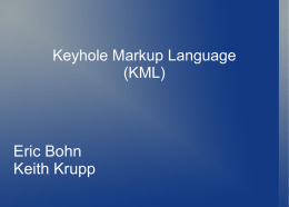 Keyhole Markup Language (KML) - Computer Science | Winona