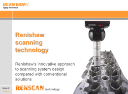 Renishaw scanning technology