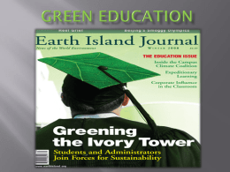 Green Education - West Palm Beach, Florida