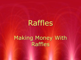 Raffles - North American Bowhunting Coalition