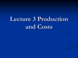 Lecture 1(b) Models - Southern Methodist University
