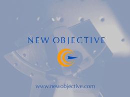 Practical, High Sensitivity LC-MS