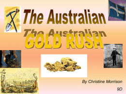 The gold rush - WordPress.com