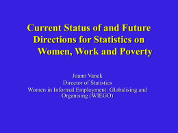 Current Status of and Future Directions for Statistics on