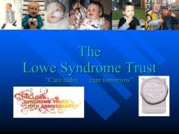 Lowe Syndrome ppt Presentation