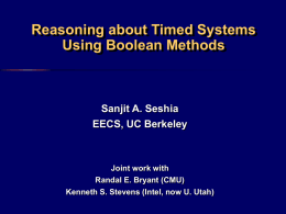 ASYNC'05 talk - University of California, Berkeley