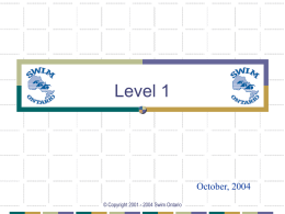 Level 1 Clinic