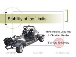Stability at the Limits