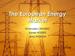 The European Energy Market