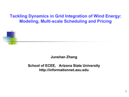 ppt - Junshan Zhang - Arizona State University
