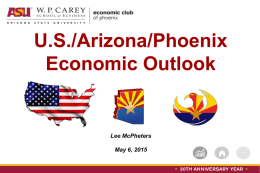 Economic Outlook - W. P. Carey Research