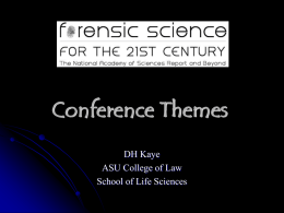 Conference Themes - Arizona State University