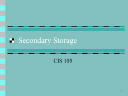 Chapter 6: Storage - Mesa Community College