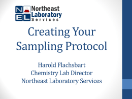 Creating your sampling protocol