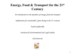 Food & Energy