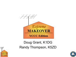 The YCCC CQWW Extreme Makeover Program
