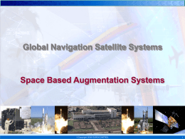 09 Space Based Augmentation Systems