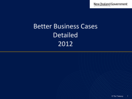 Better Business Cases Detailed 2012