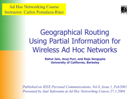 UWB Impact on WLAN (IEEE802.11b) Network