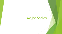 Major Scales