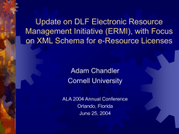 Developing E-Resource Management Systems