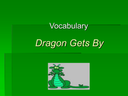 Dragon Gets By - Gladstone Elementary School
