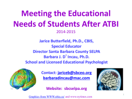PEDIATRIC BRAIN INJURY