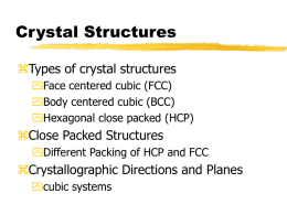 Crystal Structures - SUN - Visual Numerics Java