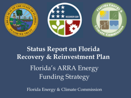 Florida Recovery & Reinvestment Plan
