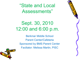 GCPS Assessment Program - Gwinnett County Public Schools