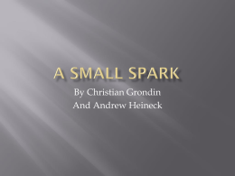 A Small Spark - Tennessee Technological University