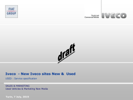 Iveco - New web identity
