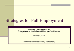 Employment - MSS Research