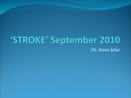 STROKE&rsquo; September 2010
