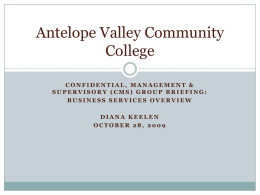 Antelope Valley Community College