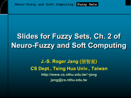 Chapter 02 for Neuro-Fuzzy and Soft Computing