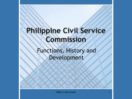 Philippine Civil Service Commission