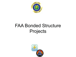 FAA Bonded Structure Projects