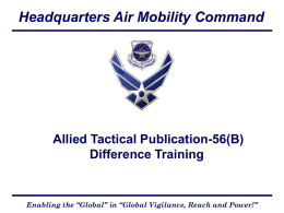 Allied Tactical Publication- 56 (B ) Difference Training
