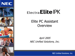 Elite PC Attendant